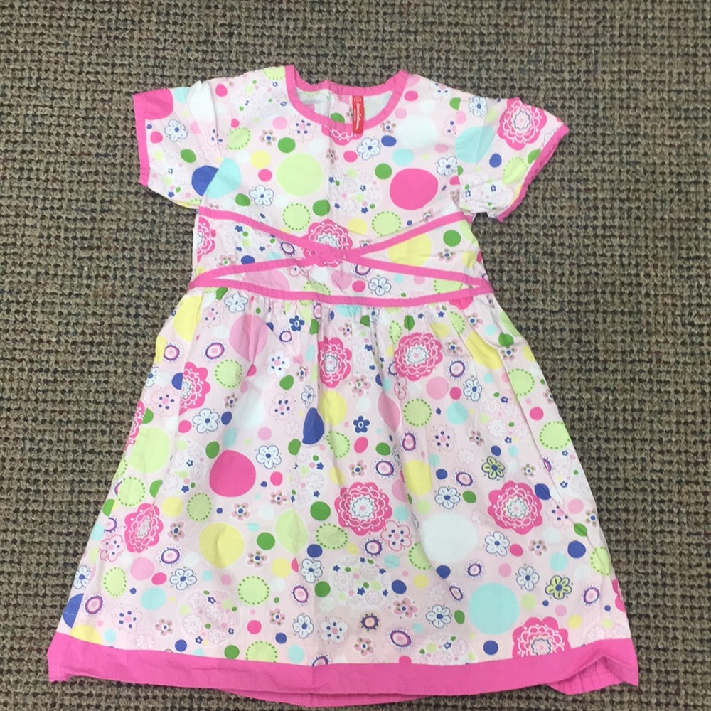 Hanna Andersson Girls floral dress size 110